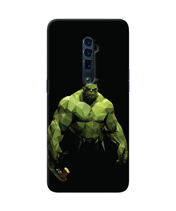 Abstract hulk buster Oppo Reno 10x Zoom Back Cover