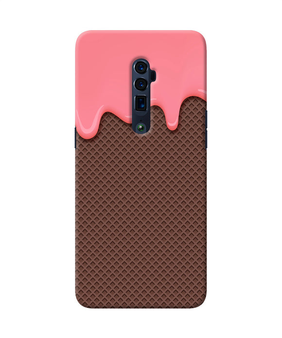 Waffle cream biscuit Oppo Reno 10x Zoom Back Cover