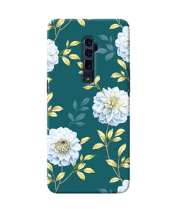 Flower canvas Oppo Reno 10x Zoom Back Cover