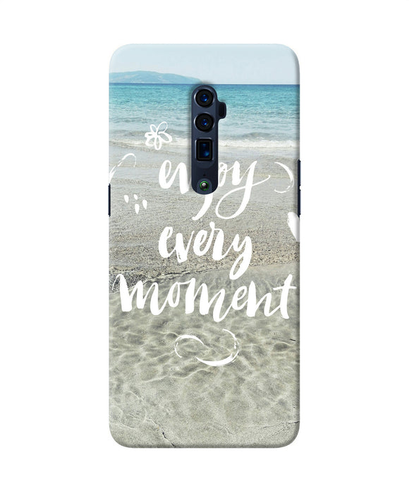 Enjoy every moment sea Oppo Reno 10x Zoom Back Cover Case Online