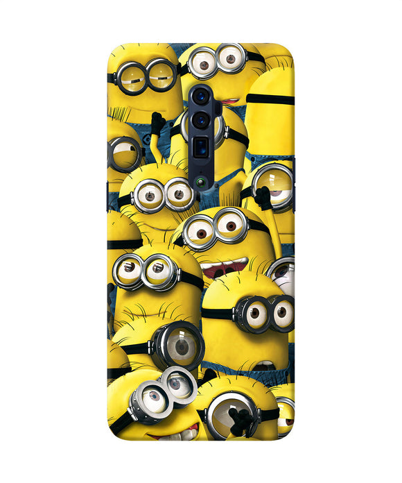 Minions crowd Oppo Reno 10x Zoom Back Cover