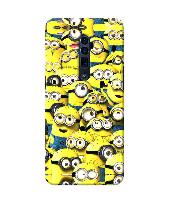 Minions mini crowd Oppo Reno 10x Zoom Back Cover
