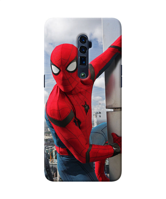 Spiderman on the wall Oppo Reno 10x Zoom Back Cover