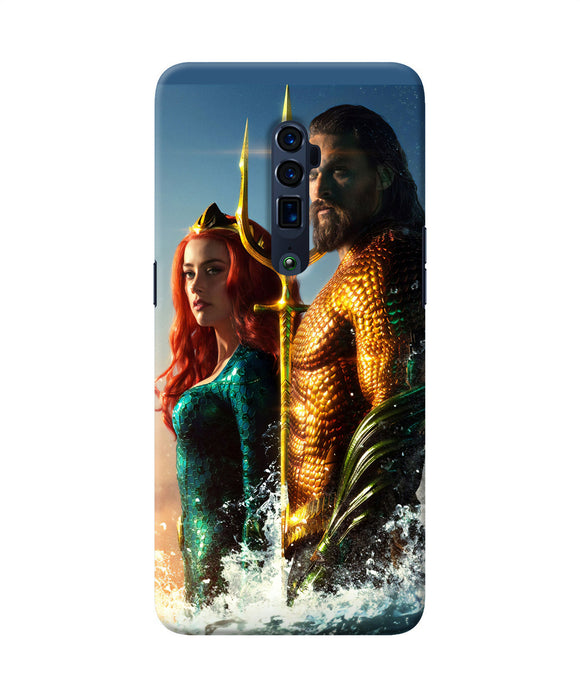 Aquaman couple Oppo Reno 10x Zoom Back Cover