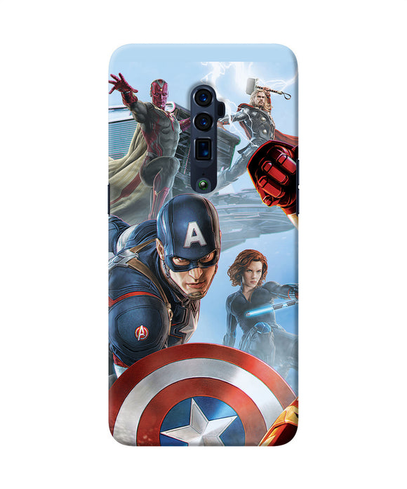 Avengers on the sky Oppo Reno 10x Zoom Back Cover