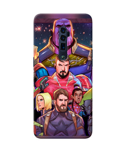 Avengers animate Oppo Reno 10x Zoom Back Cover