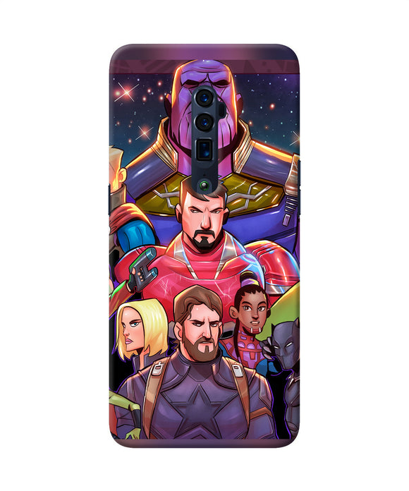 Avengers animate Oppo Reno 10x Zoom Back Cover