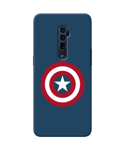 Captain america logo Oppo Reno 10x Zoom Back Cover