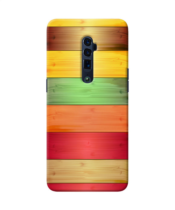 Wooden colors Oppo Reno 10x Zoom Back Cover