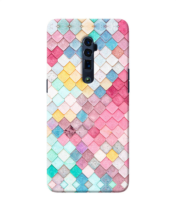 Colorful fish skin Oppo Reno 10x Zoom Back Cover