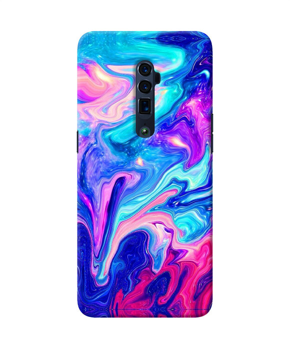 Abstract colorful water Oppo Reno 10x Zoom Back Cover