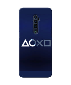 Aoxo logo Oppo Reno 10x Zoom Back Cover