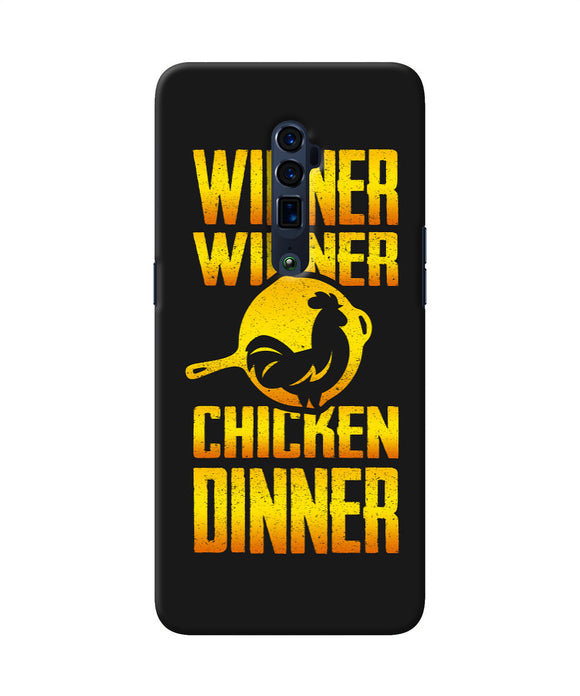 Pubg chicken dinner Oppo Reno 10x Zoom Back Cover