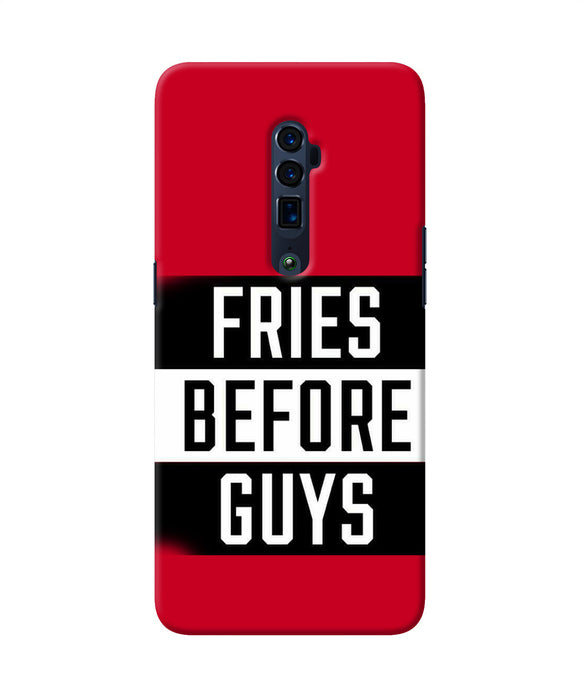 Fries before guys quote Oppo Reno 10x Zoom Back Cover