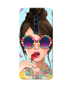 Fashion girl Oppo Reno 10x Zoom Back Cover