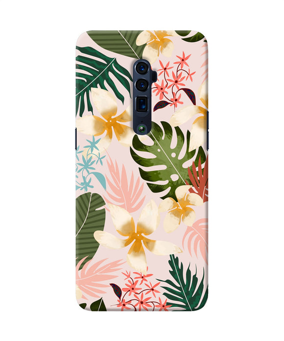 Leaf print Oppo Reno 10x Zoom Back Cover