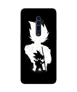 Goku night little character Oppo Reno 10x Zoom Back Cover