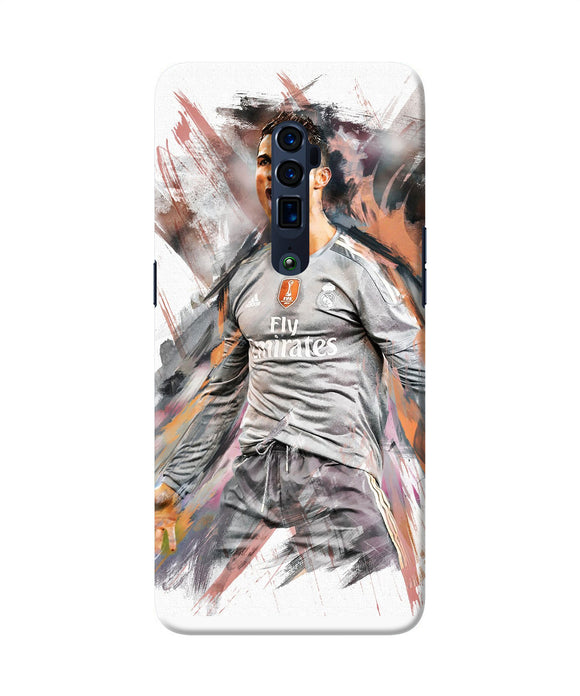 Ronaldo poster Oppo Reno 10x Zoom Back Cover