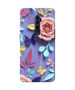 Flower canvas Oppo Reno 10x Zoom Back Cover