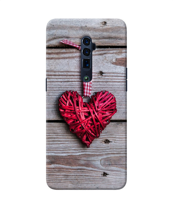 Lace heart Oppo Reno 10x Zoom Back Cover