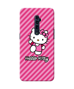 Hello kitty pink Oppo Reno 10x Zoom Back Cover