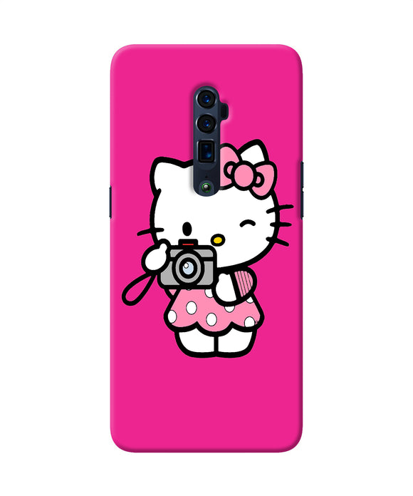 Hello kitty cam pink Oppo Reno 10x Zoom Back Cover