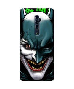 Batman joker smile Oppo Reno 10x Zoom Back Cover