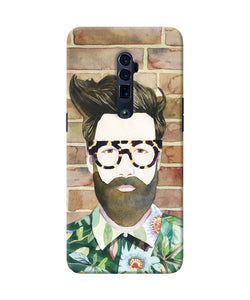 Beard man with glass Oppo Reno 10x Zoom Back Cover