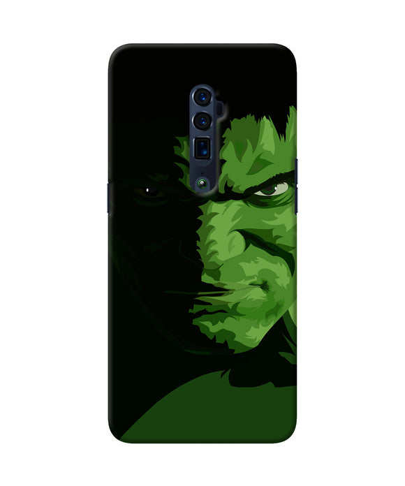 Hulk green painting Oppo Reno 10x Zoom Back Cover