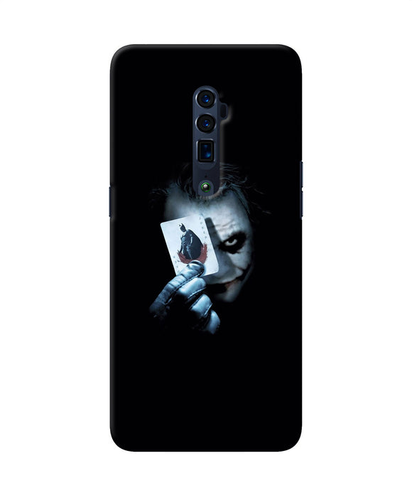 Joker dark knight card Oppo Reno 10x Zoom Back Cover