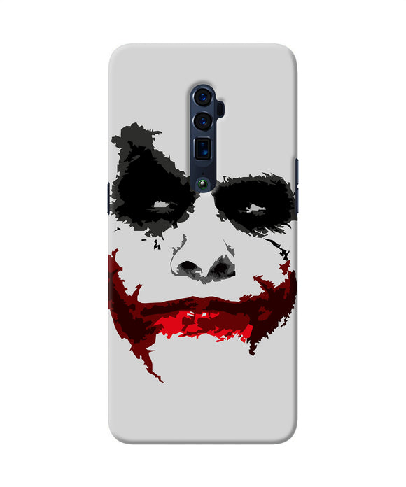 Joker dark knight red smile Oppo Reno 10x Zoom Back Cover
