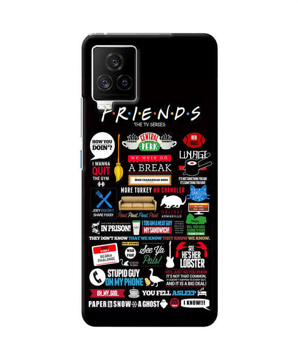 FRIENDS iQOO 7 Legend 5G Back Cover