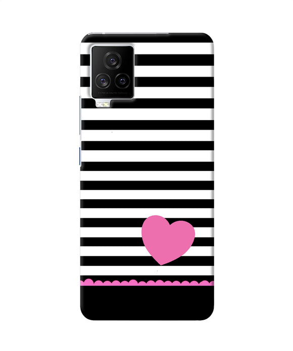 Abstract heart iQOO 7 Legend 5G Back Cover