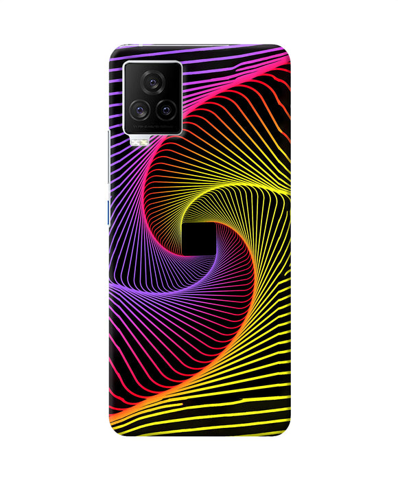 Colorful Strings iQOO 7 Legend 5G Back Cover