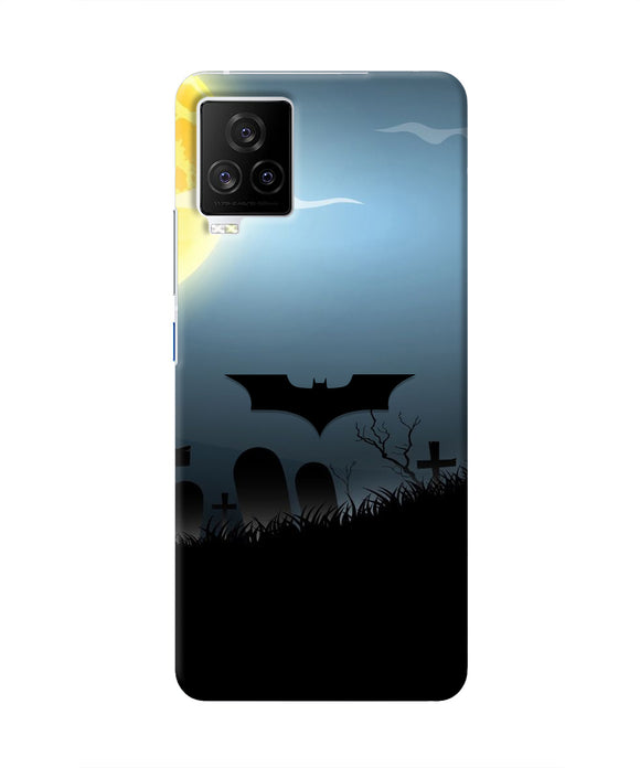 Batman Scary cemetry iQOO 7 Legend 5G Real 4D Back Cover