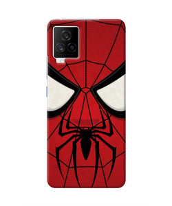 Spiderman Face iQOO 7 Legend 5G Real 4D Back Cover