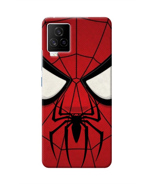 Spiderman Face iQOO 7 Legend 5G Real 4D Back Cover