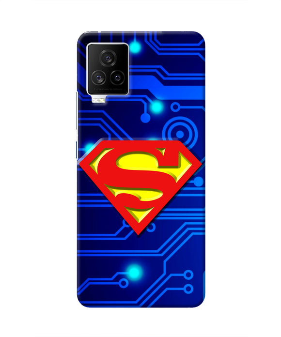 Superman Abstract iQOO 7 Legend 5G Real 4D Back Cover