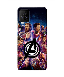 Avengers Superheroes iQOO 7 Legend 5G Real 4D Back Cover