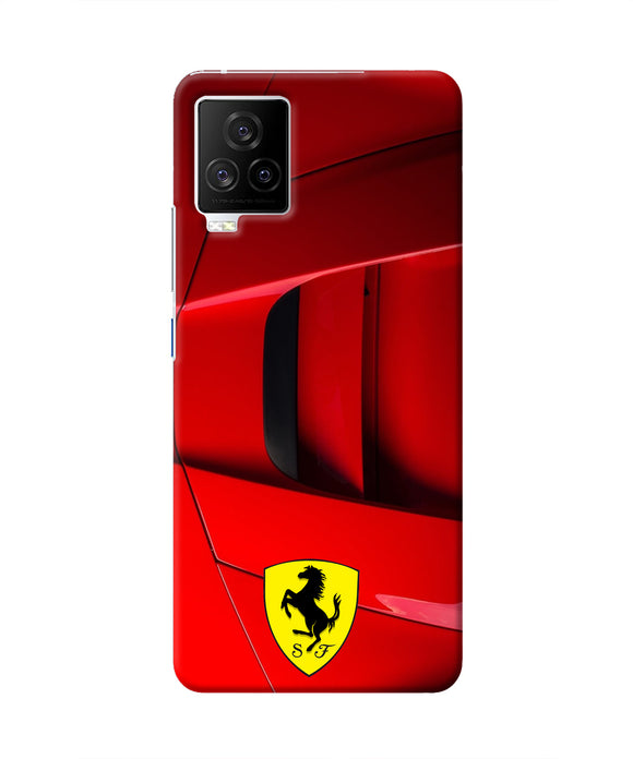 Ferrari Car iQOO 7 Legend 5G Real 4D Back Cover