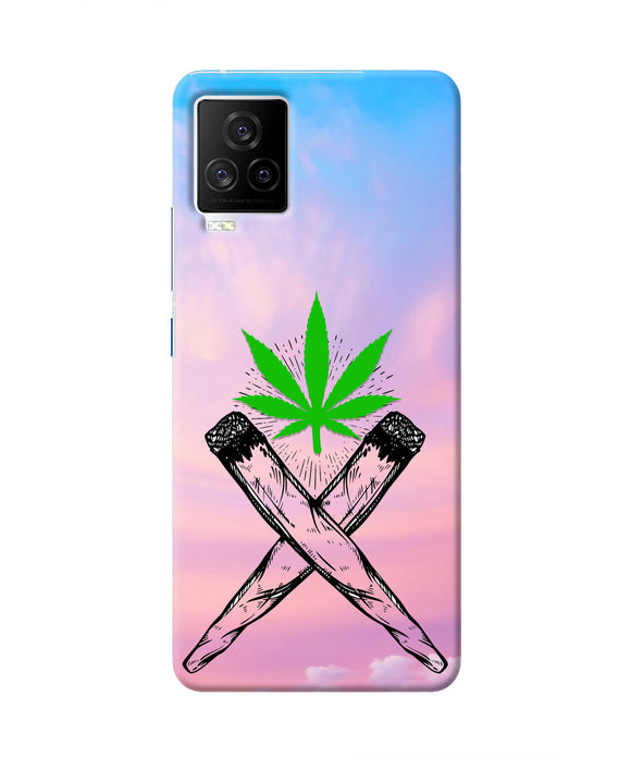Weed Dreamy iQOO 7 Legend 5G Real 4D Back Cover