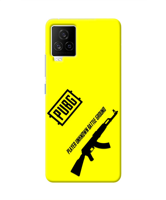 PUBG AKM Gun iQOO 7 Legend 5G Real 4D Back Cover