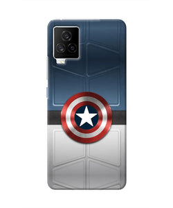 Captain America Suit iQOO 7 Legend 5G Real 4D Back Cover