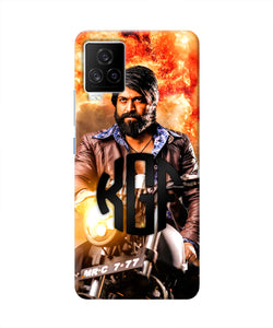Rocky Bhai on Bike iQOO 7 Legend 5G Real 4D Back Cover