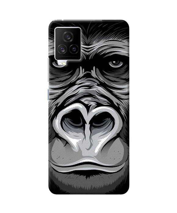 Black chimpanzee iQOO 7 Legend 5G Back Cover