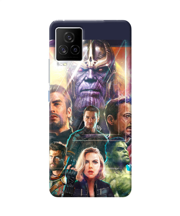 Avengers poster iQOO 7 Legend 5G Back Cover