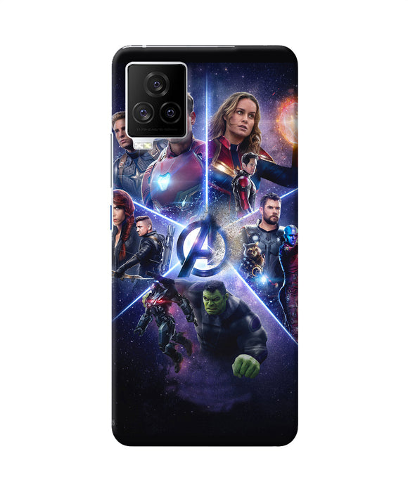 Avengers super hero poster iQOO 7 Legend 5G Back Cover