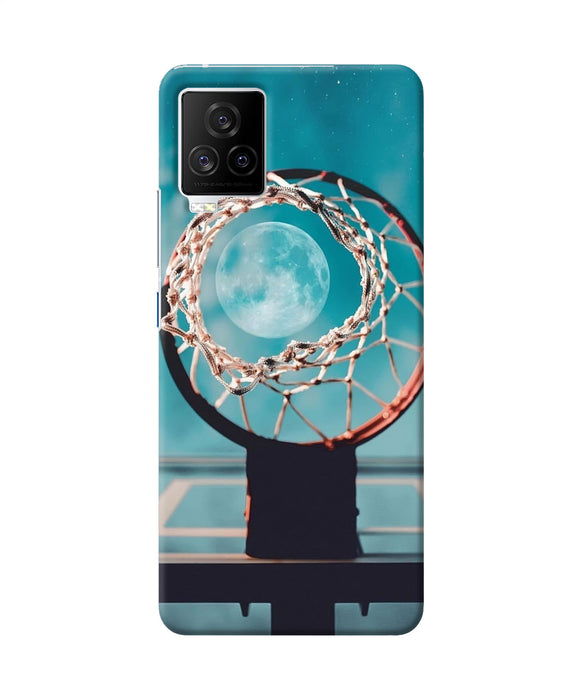 Basket ball moon iQOO 7 Legend 5G Back Cover