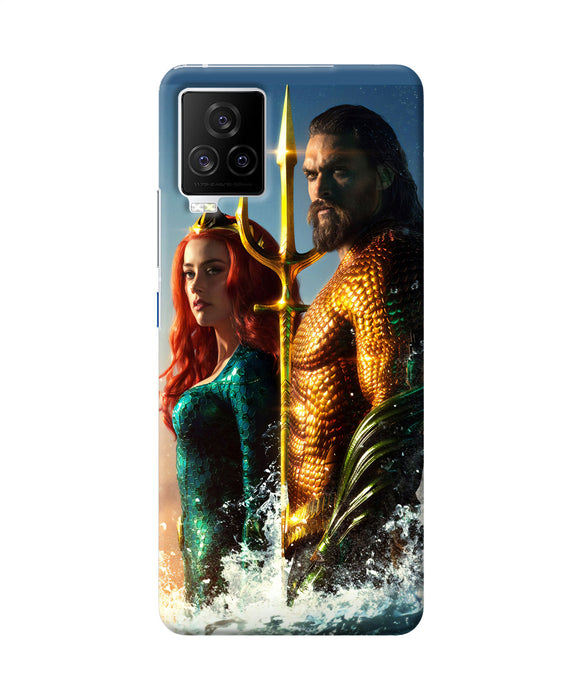 Aquaman couple iQOO 7 Legend 5G Back Cover