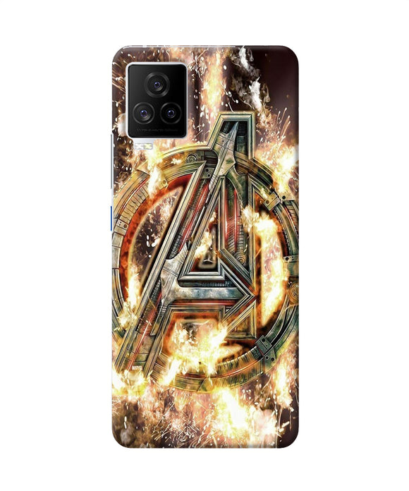 Avengers burning logo iQOO 7 Legend 5G Back Cover